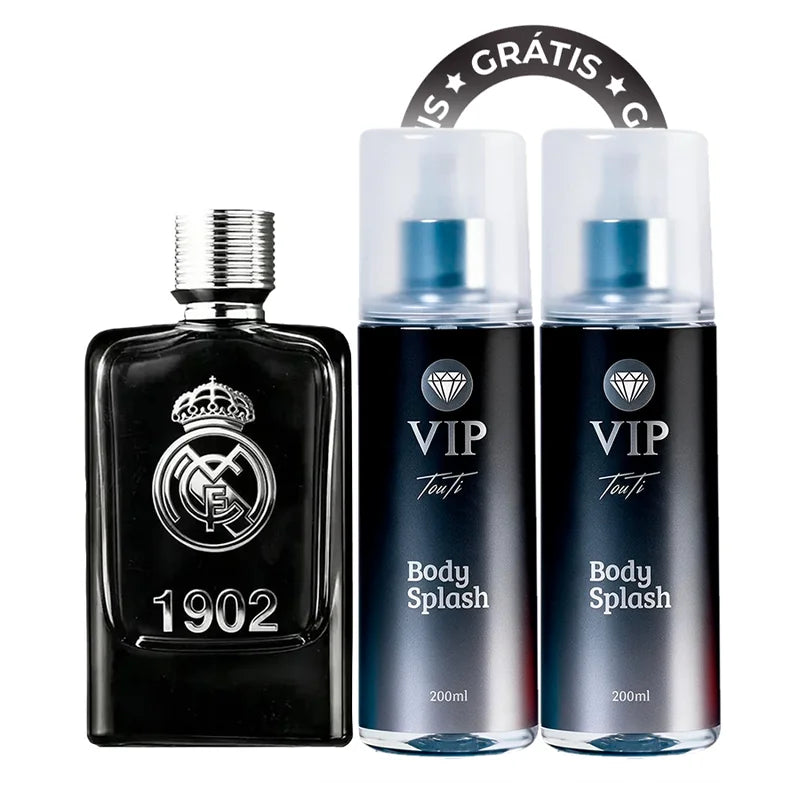 Real Madrid 1902 100ml • Masculino - Touti Cosmetics