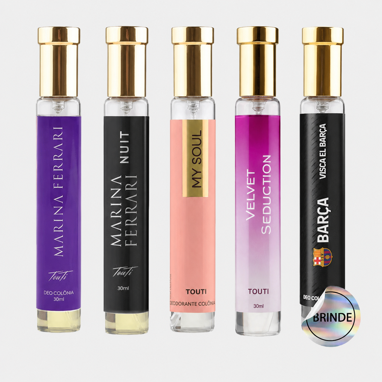 Kit para toda ocasião: Marina Ferrari + Nuit + My Soul + Bliss