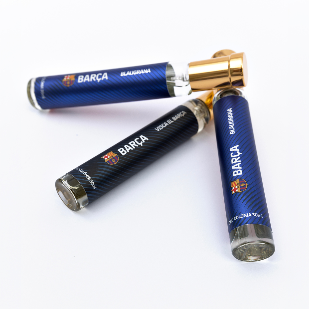 Kit FC Barça: 30ml Blaugrana + 30ml Visca El Barça