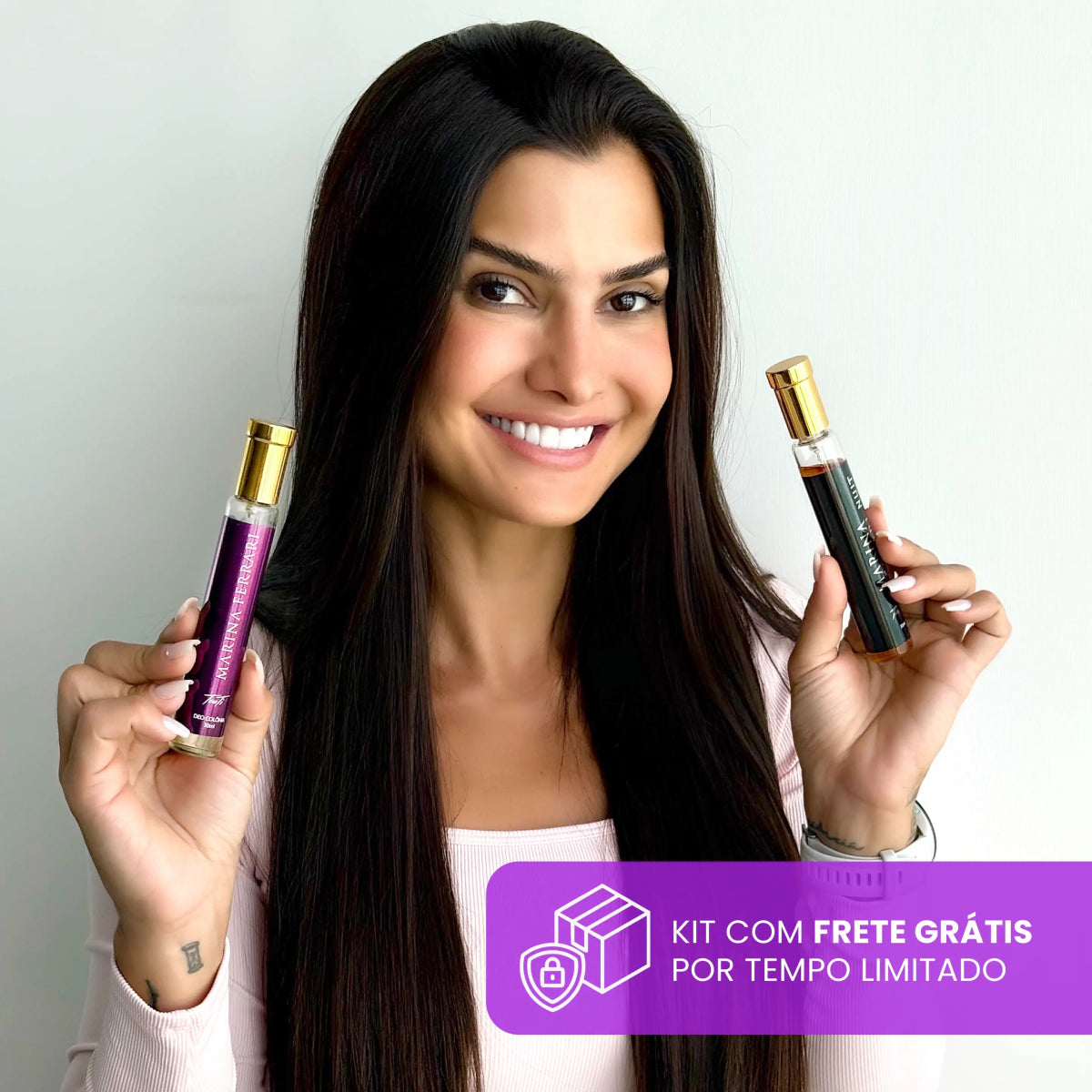 Kit Marina Ferrari - Compre 4 Fragrâncias e GANHE + 1 - Touti Cosmetics