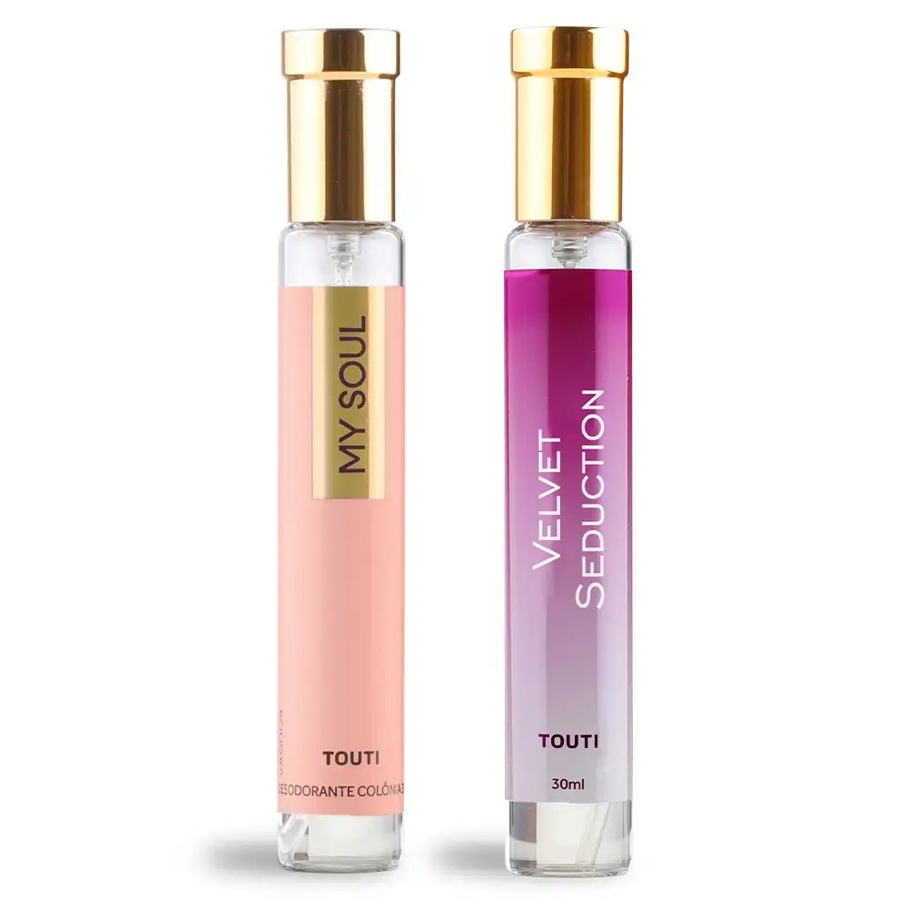 My Soul + Velvet (Para brilhar de dia e encantar a noite) - Touti Cosmetics