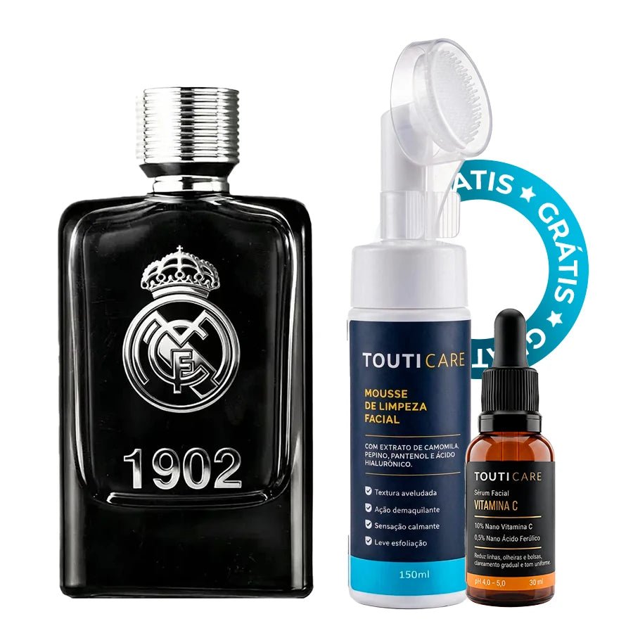 Real Madrid 1902 100ml • Masculino - Touti Cosmetics