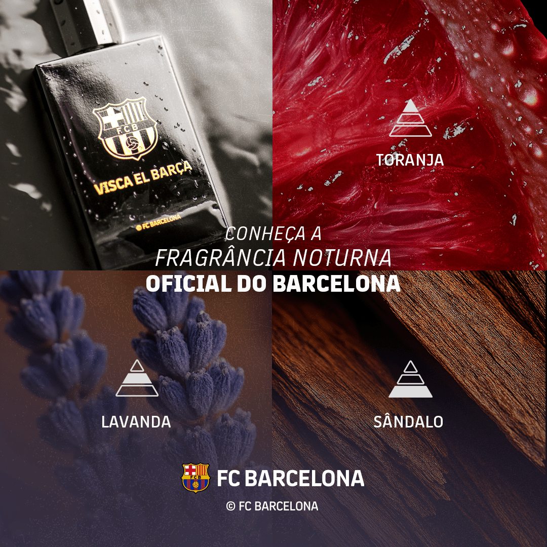 Visca El Barça - 100ml - Masculino - Touti Cosmetics