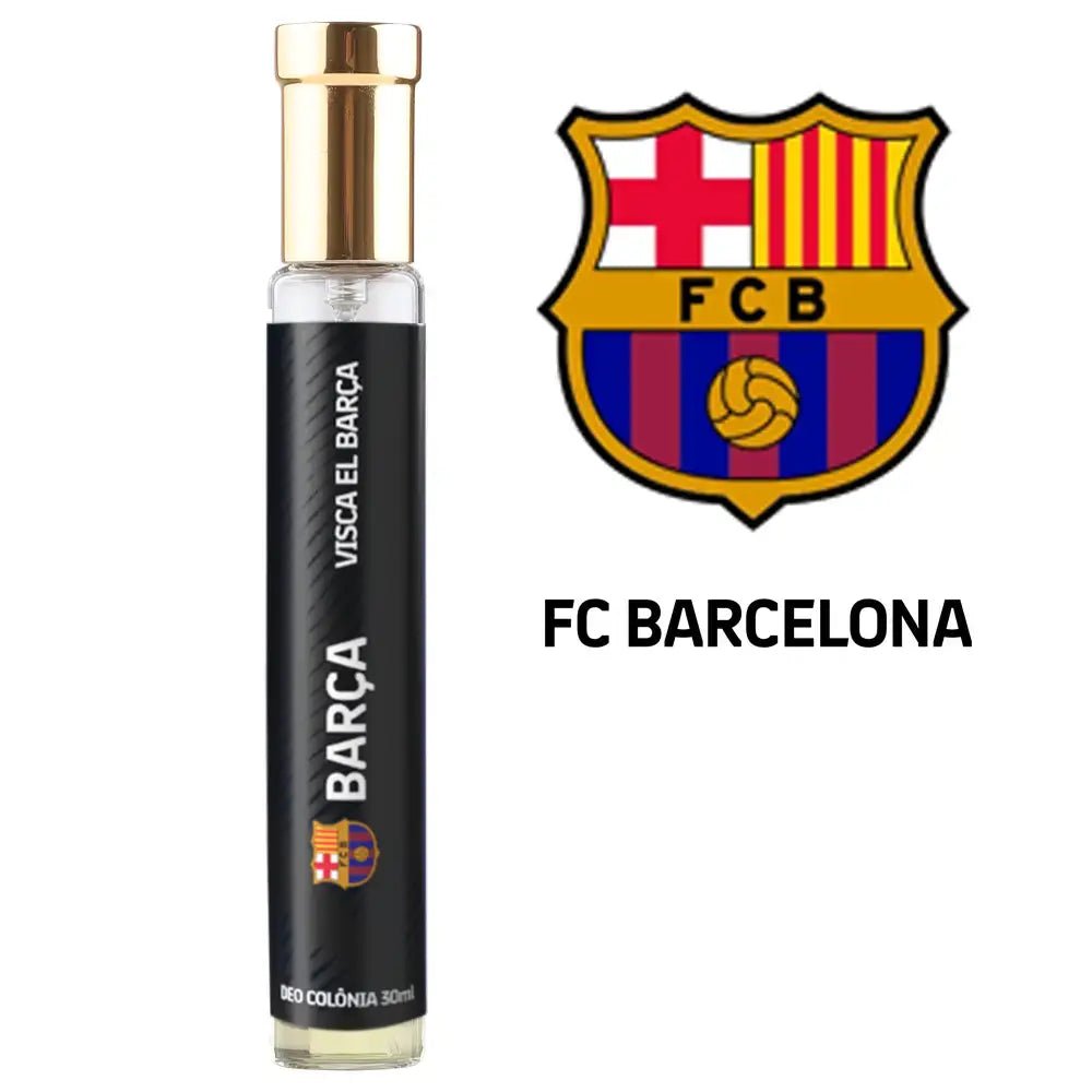 🎁BRINDE: Barcelona - Visca El Barça 30ml - Produto Licenciado - Touti Cosmetics
