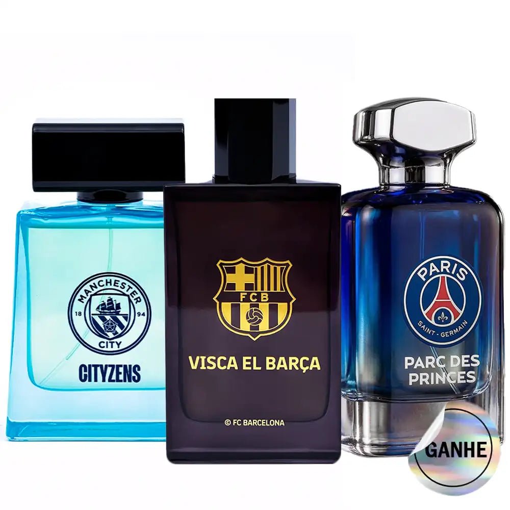 City + Barcelona + PSG - Touti Cosmetics