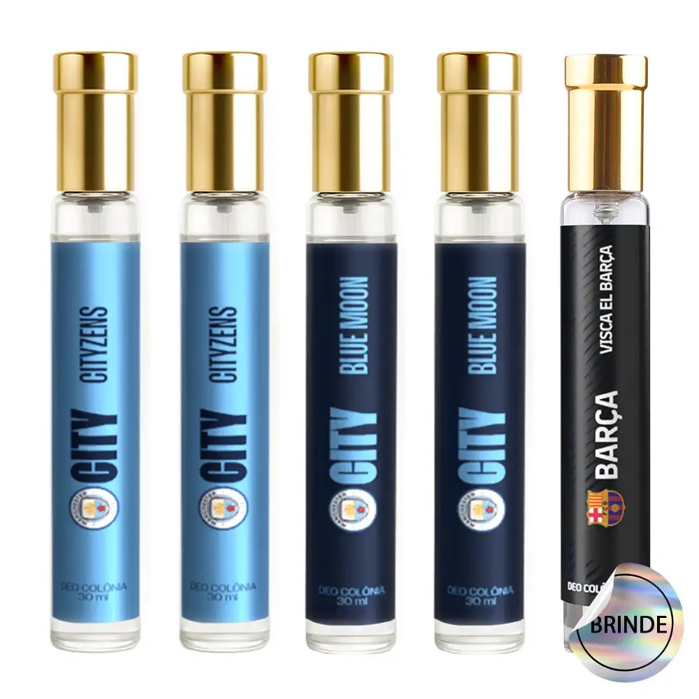 KIT CITY - 2 Blue Moon + 2 Cityzens - Touti Cosmetics
