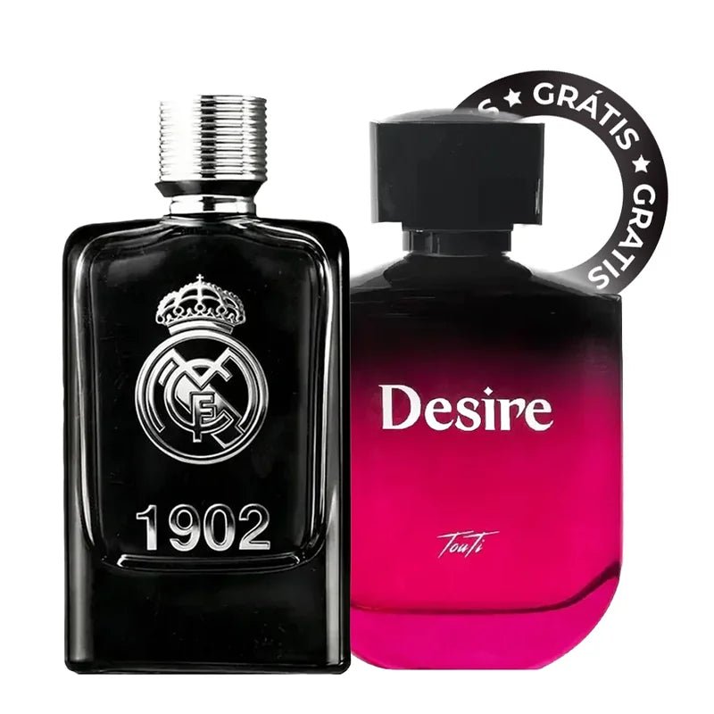 Real Madrid 1902 100ml • Masculino - Touti Cosmetics