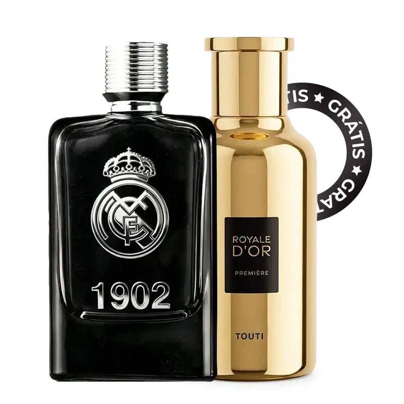 Real Madrid 1902 100ml • Masculino - Touti Cosmetics